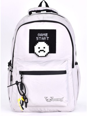 Unisex Ortopedik Çok Gözlü Günlük Seyahat Okul Sırt Çantası 51691