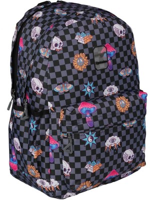 3 Bölmeli Suya Dayanıklı Tablet Bölmeli Ergonomik Okul Sırt Çantası RLX2120-KURUKAFA