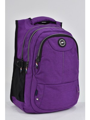 Unisex Ortopedik Çok Gözlü Günlük Seyahat Okul Sırt Çantası 2237