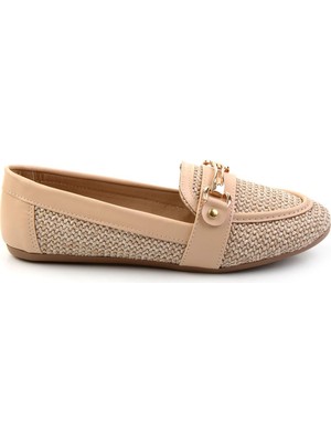 Nude  Kadın Loafer Ayakkabı K01688011109