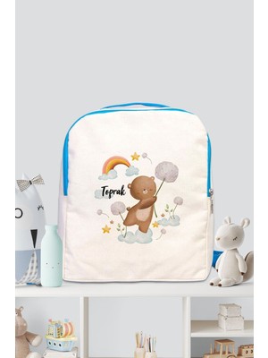 Isme Özel 0-7 Yaş Erkek Çocuk Sırt Çantası Anaokulu Kreş Çantası