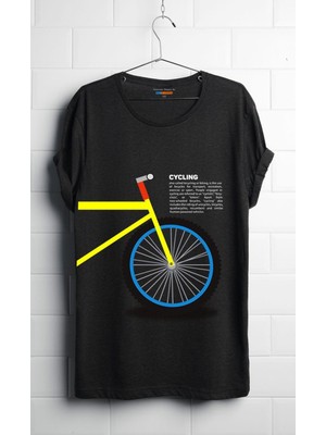 Milo Netto T-Shirt - Siyah Bisiklet S