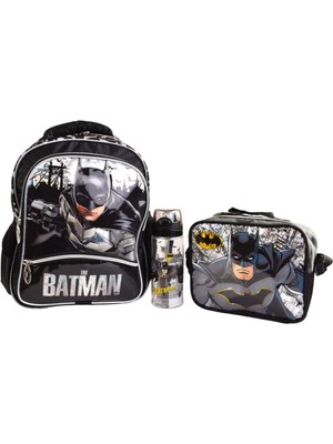 Erkek Çocuk Üç Bölmeli Ilkokul Çantası Seti / Ellaboni Üç Bölmeli Okul Çantası Seti