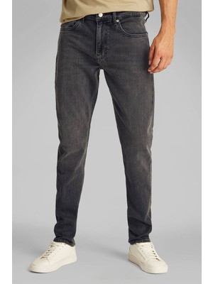 Erkek Ck Slim Tapper Jeans - Siyah