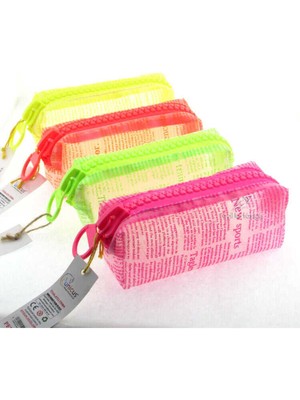 Big Zip Neon Yazılı Kalem Kutu UNCS-918
