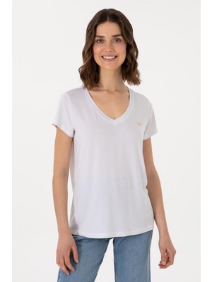 Us. Polo Assn. Kadın Tişört 50300829-VR013 50300829-VR013015