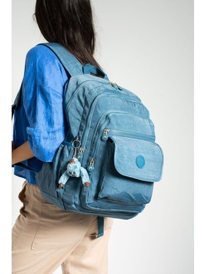 Maymuncuk Hediyeli Ultra Hafif Çok Cepli Su Geçirmez Sırt Çantası Unisex