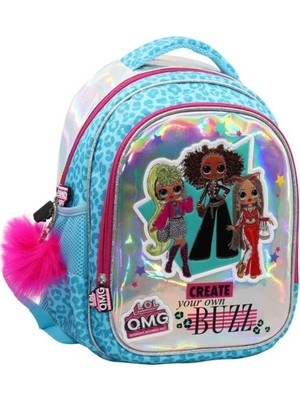 Mavi Kız Çocuk Sırt Çantası DEB01 LL1001