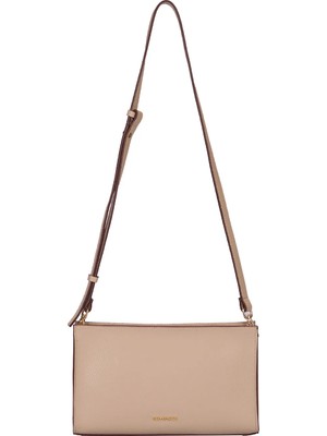 U.s. Polo Assn. Kadın Postacı Çantası Bej US25185