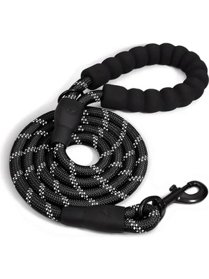 Ephase Reflektörlü Köpek Tasması 130 cm - Orta ve Büyük Irk Köpeklere Uygun Köpek Gezdirme Tasması