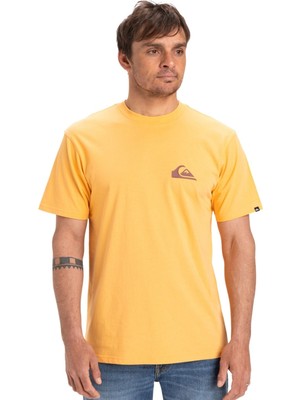 Quiksilver Ev Mini Logo Erkek Sarı Tişört