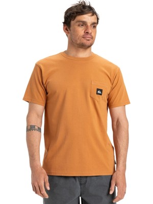 Quiksilver Salt Water Pocket Erkek Turuncu Tişört