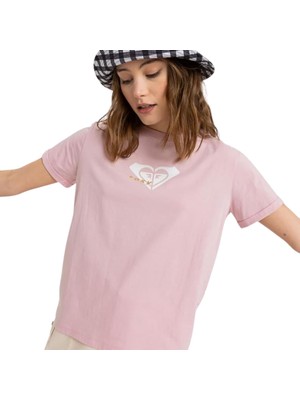 Roxy Oceanregular Corpo Kadın Pembe Tişört