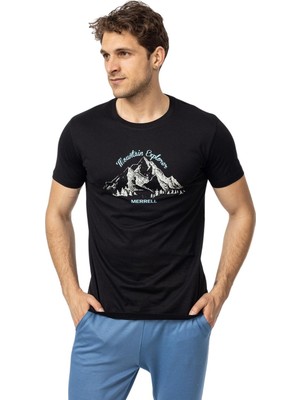 Merrell Tori Erkek Siyah Tişört
