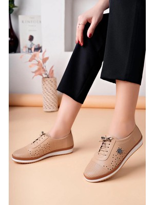 Ortopedik Taban Içi Deri Bayan Günlük Ayakkabı