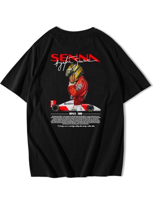 Brz Collection  Oversize Ayrton Senna T-Shirt