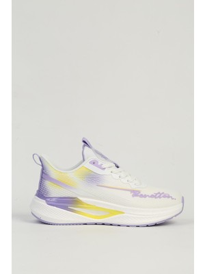 Benetton Beyaz Kadın Spor Ayakkabı Ithal BNI-11496