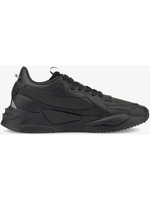 Rs-Z Leather Erkek Siyah Spor Ayakkabı