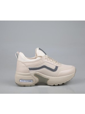 Marka Sesi 121 Bej Kadın Sneakers