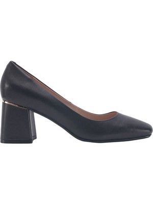Nine West Beggan 3fx Siyah Kadın Topuklu Ayakkabı