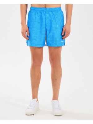 Skechers M 5 Inch Allover Print Swimshort Erkek Mavi Deniz Şortu S2510008-400