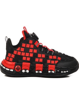 Pepino Kırmızı Misina Bağcıklı Bilek Boy Erkek Çocuk Sneaker 1974 F