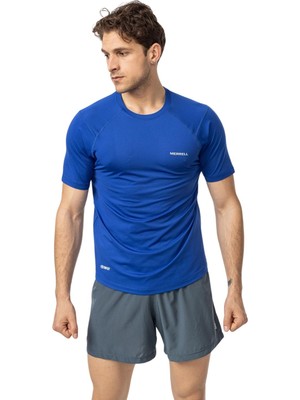 Merrell Till Erkek Mavi Koşu Tişört