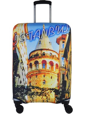 Büyük Boy Valiz Kılıfı, Bavul Kılıfı, Valiz & Bavul Koruyucu Vk018