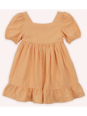 Kız Çocuk Somon Elbise