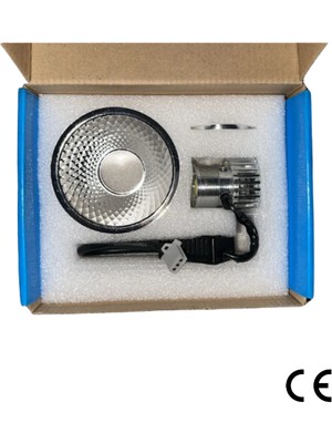 Motosiklet Universal Ön Far Ampul LED Takımı Sarı