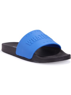 Fly Soft S263075 Mavi Günlük Ortopedik Erkek Spor Terlik