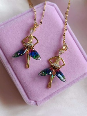 Çelik Peri Kızı Kolye