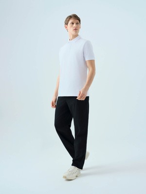 Loft Regular Fit Polo Beyaz Erkek T-Shirt LF2035136