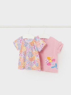 Mayoral Kız Bebek Yazlık 2 Li Tişört  1008