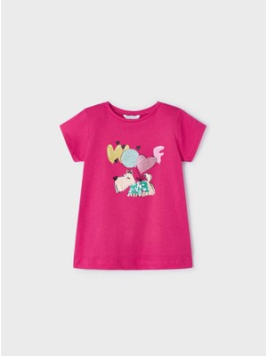 Mayoral Kız Çocuk Yazlık Tişört 3090