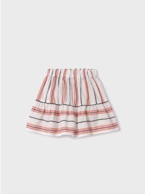 Mayoral Kız Çocuk Yazlık Çizgili  Etek  6938