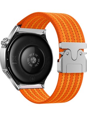 AktarMobile Redmi Watch 3 Active Uyumlu Naylon Dokuma Kumaş Kordon Premium Kayış Kilitli Toka