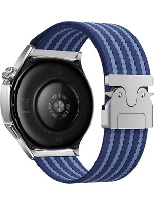 AktarMobile Huawei Watch Gt 5 Pro Gt 5 46 mm Uyumlu Naylon Dokuma Kumaş Kordon Premium Kayış Kilitli Toka