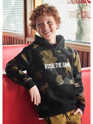 Mayoral Erkek Çocuk Sweatshirt Siyah 7449