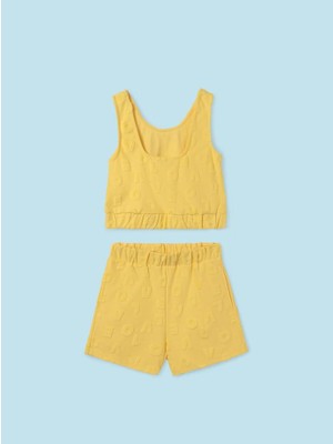 Mayoral   Mayoral Kız Çocuk Bukle Atlet Şort Takım 2 Li Set  6278