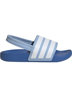 Adidas Mavi - Beyaz Erkek Çocuk Terlik JR5332-ADILETTE Estrap C