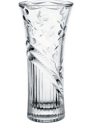 Paşabahçe Perla Gravürlü Tekli Vazo 250MM