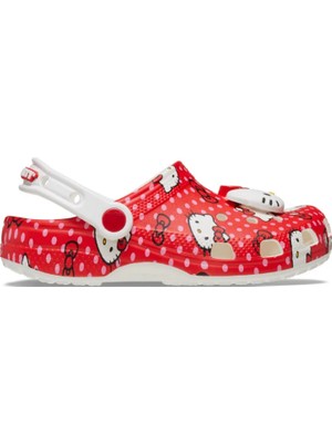 Crocs Hello Kitty Red Classic Clog T Çocuk Terlik 210577