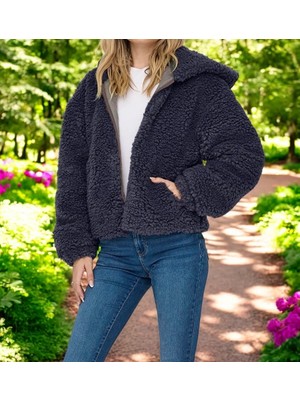 Kışlık Özel Tasarım Peluş Ceket