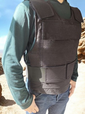 Balistik Çelik Yelek Seviye 3a Kurşun Geçirmez (Ürünün Yanında Test Etmek Için Numune Gönderiyoruz)