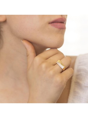 Yiğitbaşı Gold 14 Ayar Fancy Yüzük (3608)