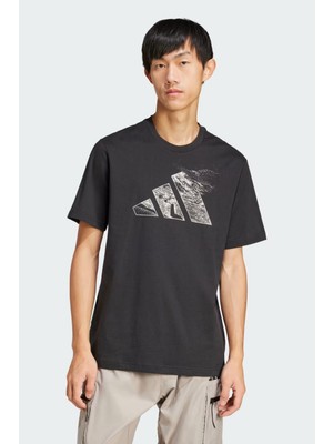 Adidas City Escape Erkek Siyah Spor Tişört JI6788