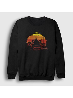 Presmono Unisex Siyah Furiosa Immortan Joe Film Mad Max Sweatshirt