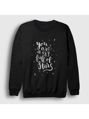 Presmono Unisex Siyah A Sky Full Of Stars Coldplay Sweatshirt