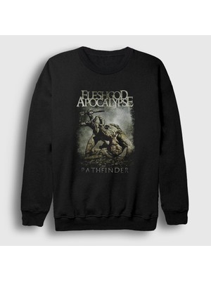 Presmono Unisex Siyah Pathfinder Fleshgod Apocalypse Sweatshirt